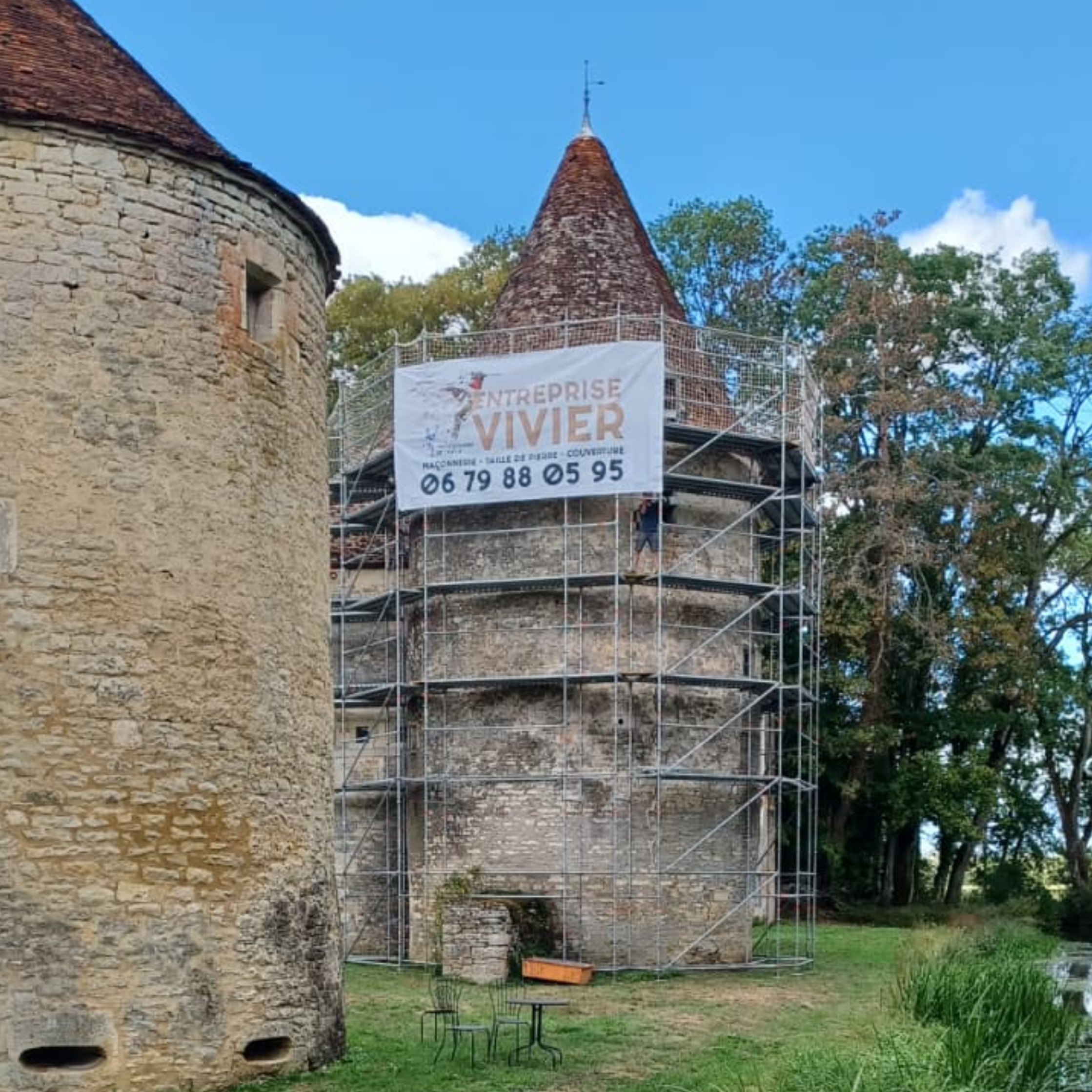 Affiche des Journées du Patrimoine 2026 à la Commanderie de la Romagne